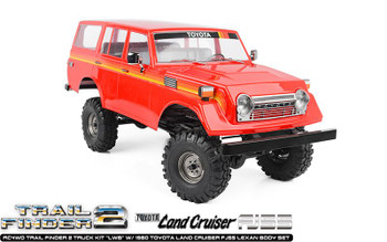 RC4WD Trail Finder 2 Kit LWB 1980 Toyota Land Cruiser FJ55 Lexan Body Z-K0068