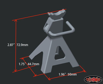 Chubby 6 TON Metal Scale Jack Stand 2 10th RC Trucks GREAT display RC4WD Z-S0588