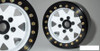 SSD 1.9" Steel 8 Spoke Beadlock Wheels WHITE SSD00251 TRX-4 wheel TRX4 Traxxas