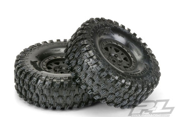 Proline Hyrax 1.9  G8 Tyres On Impulse Black B/ Lock Wheels PL10128-10 Class 2
