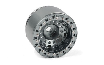 RC4WD Fuel Off-Road 1.55" Zephyr Beadlock Wheels DarkGrey Z-W0333 inc Hubs