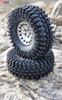 Interco IROK 1.9" Tyres (2) RC4WD with Foams Z-T0054 Wide footprint SOFT TRX4