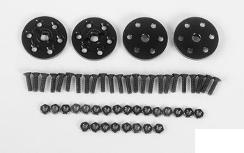Narrow Stamped Steel Wheel Pin Mount 6 Lug Z-S1913 RC4WD Reduce Offset Lugs