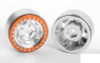 RC4WD Rogue 1.7" Beadlock Wheels Z-W0315 RC4WD Star Silver Orange Ring Hex mount